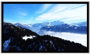 Le manteau des Alpes