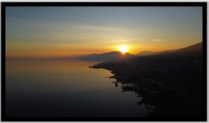 Les rives du canton dans l’ombre
