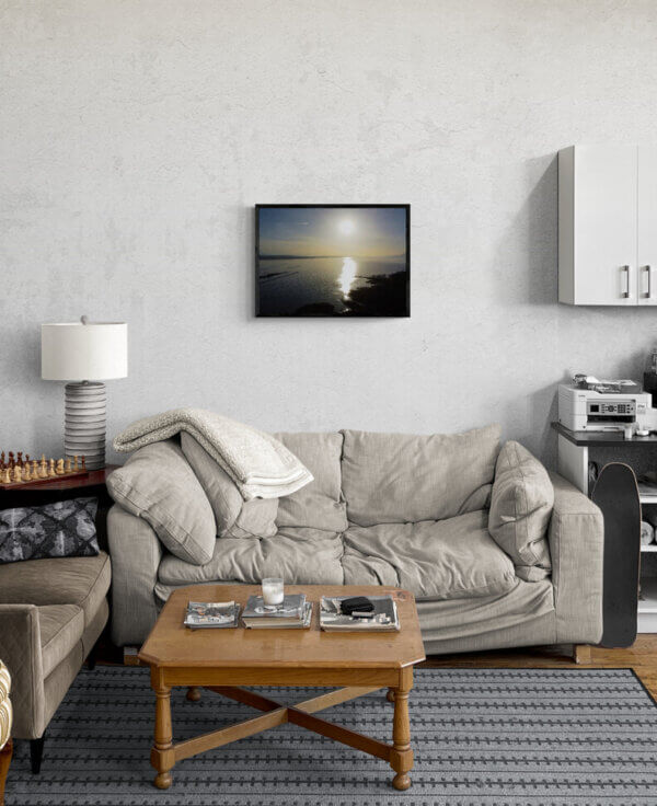 Lumière d’hiver sur La Tène