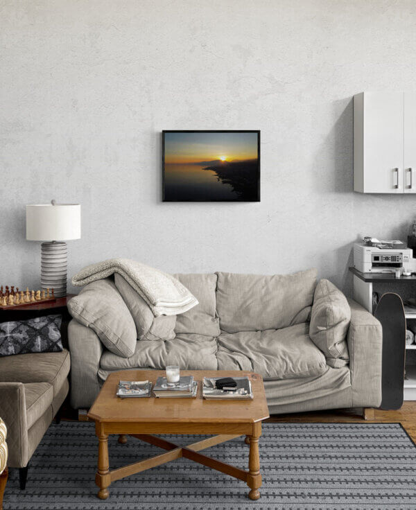 Les rives du canton dans l’ombre